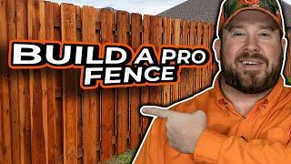 How to Build a Fence Like a Professional Fence Builder