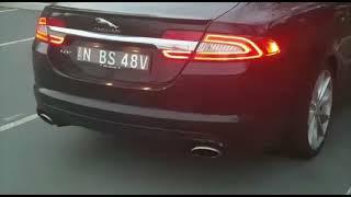 2015 Jaguar XF Supercharged (stock) exhaust sound