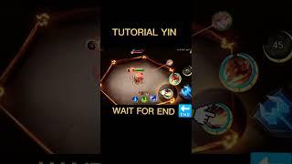 TUTORIAL YIN mobile legends #tutorial #shorts #mobilelegend #ml2b