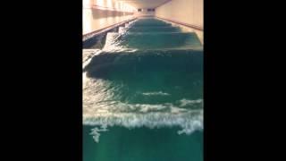 Regular wave testing in the new University of Southampton towing tank