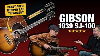 What's a SJ-100?? Heavy Aged 1939 Super Jumbo 100 from Gibson