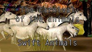  /Camille SAINT-SAENS  Carnival of the Animals ( III ): WILD ASSES (SWIFT ANIMALS/Hémiones  [HQ]