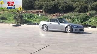 S2000 drift donuts training day ||Sesi Greece#Honda#s2k