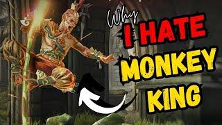 Ugh ! Monkey King Is Trash️*if misused* Dealing with Camper + Spammer || Shadow Fight 4 Arena