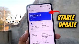 Realme GT Master Edition Realme Ui 4.0 Stable Update | Realme Ui 4.0 Stable Update F.04