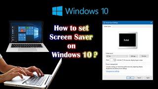 windows 10 tips & tricks - how to set screen savers | 3D text screen saver | computer settings