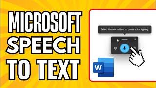 How To Use Microsoft Word Speech To Text (Quick Tutorial)