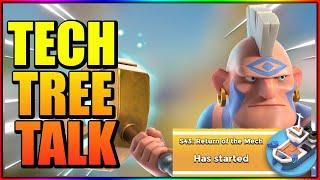 Season 43: Return of the mech [TECH TREE TALK] - Boom Beach Warships