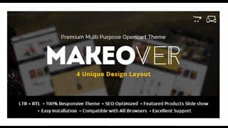 Makeover - Multipurpose OpenCart Theme - eCommerce | ThemeForest Download