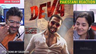 Pakistani Couple Reacts To Deva Teaser | Shahid Kapoor | Pooja Hegde | Rosshan Andrews