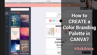 How to create a Color Branding Palette in Canva?