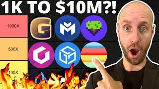 TOP 10 GAMING CRYPTO COINS TO TURN $1K INTO $10M BY 2026?! (LAST CHANCE!!!)