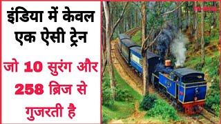 Nilgiri Mountain Railway Line । इंडिया में एक ऐसी ट्रेन जिसमें  सफर करते हुए जन्नत का एहसास