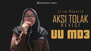 [LIVE REPORT] Mahasiswa Universitas Siliwangi menggelar Aksi Tolak  UU MD3