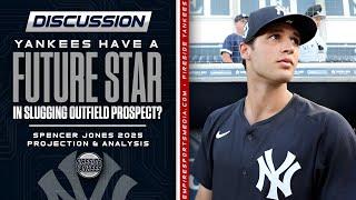 Yankees Have a Future STAR in Slugging Outfield Prospect? | Spencer Jones 2025 Projection & Analysis