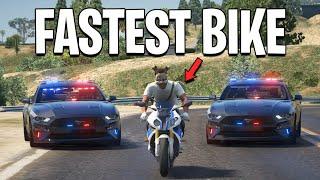 I Became A Getaway Driver On The Fastest Bike in GTA 5 RP