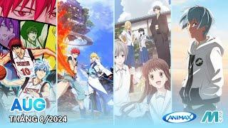 @AnimaxAsia X @MskyMedia | Monthly Highlights - August 2024