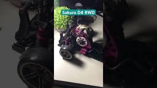 SAKURA D4 RWD CHASSIS | RC DRIFT RWD 1:10 BUDGET PELAJAR #sakurad4 #rcdrift #rcdriftcar