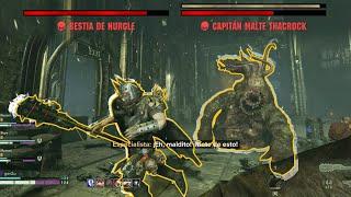 Nurgle Beast and Scab Captain Boss at the same time full fight - Warhammer 40k Darktide