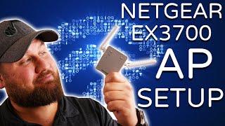 NETGEAR AC750 EX3700: WiFi AP(Access Point) Mode Setup & Configuration