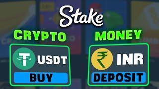 Stake Deposit - How to Deposit MONEY and CRYPTO on Stake