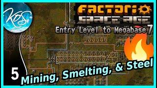 Factorio Entry Level to Megabase 7, Ep 5 - Christmas Stream Announcement (Factorio Space Age DLC)