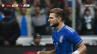 PES 2021 - Netherlands vs Italy UEFA Euro Qualifiers (23/24 Season Mod)