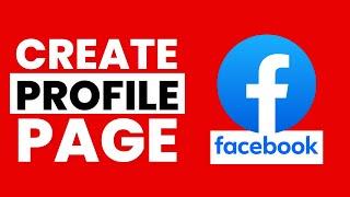 How to create PROFILE TYPE Facebook page (2024 Updated)