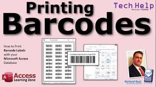 Printing Custom Barcode Labels from your Microsoft Access Database