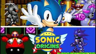 SONIC ORIGINS - All Bosses (As Sonic)