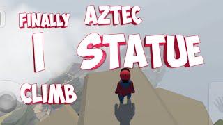 Human Fall Flat Climbing the Aztec Statue ~Harder than you think~