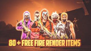 FREE FIRE RENDER PACK || THUMBNAIL RENDER PACK BY NAYAK