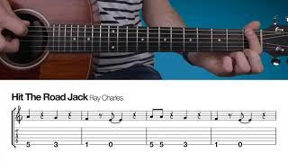 Hit The Road Jack | Beginners Guitar Lesson
