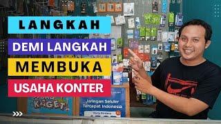 Langkah Demi Langkah Dalam Membuka Usaha Konter