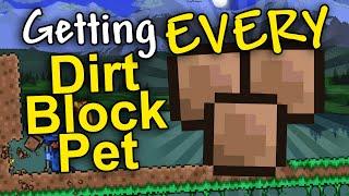 How fast can I find EVERY dirt block pet in one world