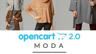 Moda Theme | OpenCart 2 Theme