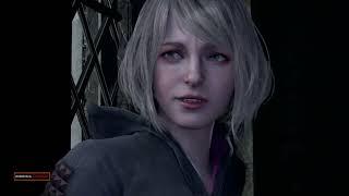 Ninja Ashley Jump and Catched by Leon - Resident Evil 4 Remake MOD Gameplay $