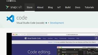 Install VSCode on Linux | Snap Package