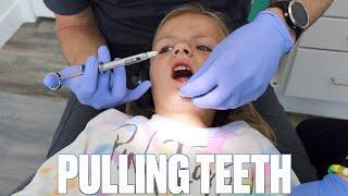 PAINFUL TOOTH EXTRACTION | GETTING THREE TEETH PULLED AT THE DENTIST
