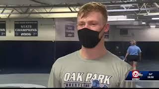 KMBC report on Oak Park wrestling team success