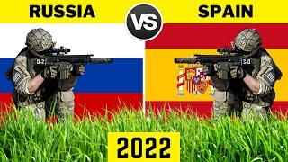 Russia vs Spain Military Power Comparison - 2022