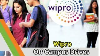 Wipro Off Campus 2022 Drive for 2023, 2022, 2021 Batch Freshers | Off Campus Drive #jobrefer4u