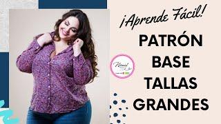 #14 PATRÓN BASE SUPERIOR| TALLAS GRANDES| 12 TIPS QUE NADIE TE CUENTA