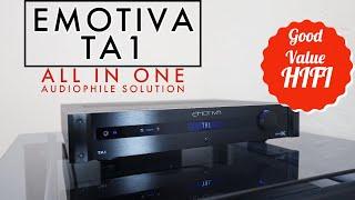 Emotiva BasX TA1 Review - Budget All In One Audiophile Solution