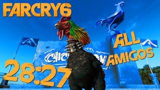 Far Cry 6 - All Amigos SPEEDRUN - 28:27