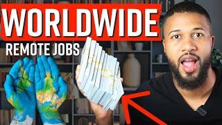 Work From Home WORLDWIDE! New Jobs (Apply Now!)