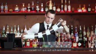 Danish Flair Bartender shows his set of Skills!