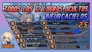 TODOS Los 12 LOGROS OCULTOS Bifurcacielos 2.5 Honkai Star Rail