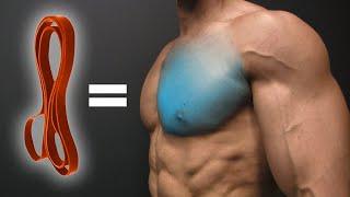 Build a Big Chest with Bands (NO WEIGHTS!)