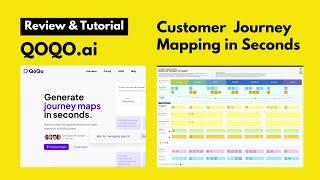 Generate User Journey Maps in Seconds with AI - QoQo.ai Tutorial and Review